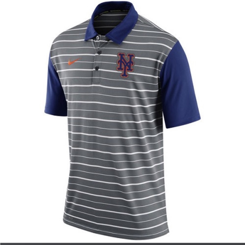 New York Mets Dri-FIT Stripe Polo